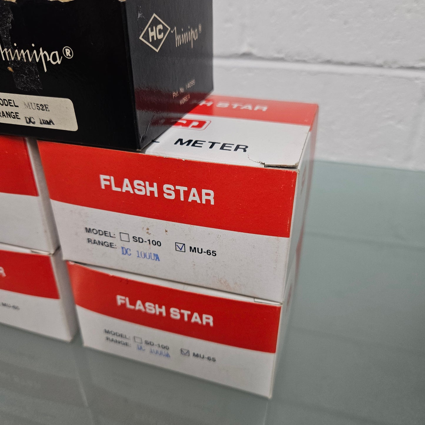 Vintage Flash Star Panel Meter