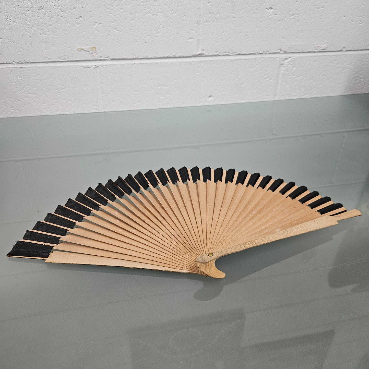 Vintage Fan Showing Spanish Dancers