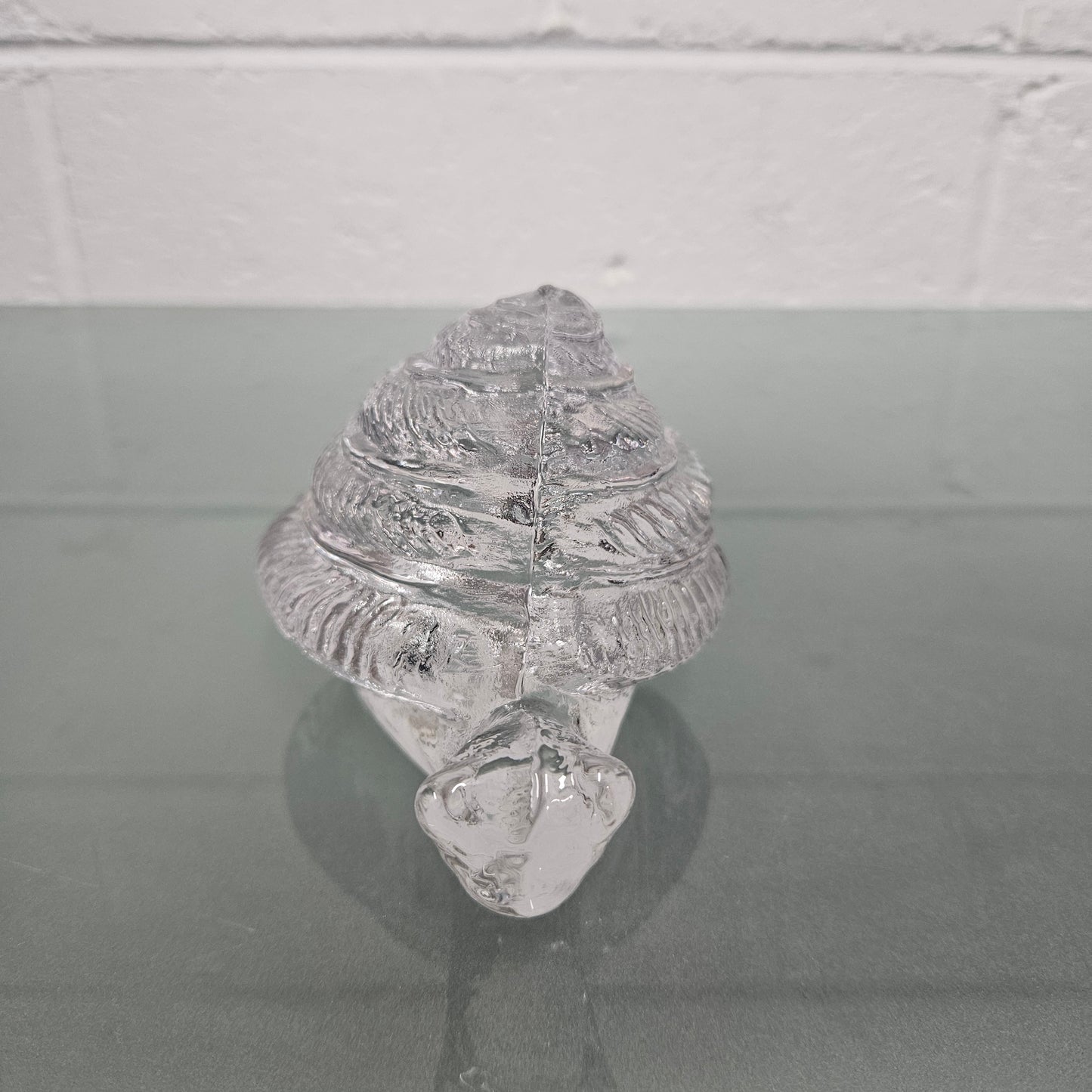 Large Pukeberg  Glass Snail Sculpture