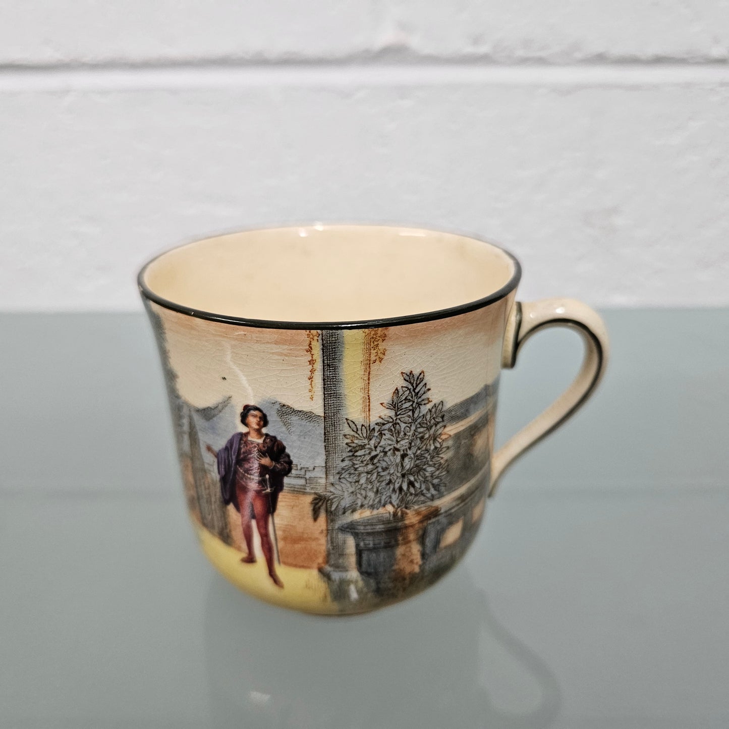 Royal Doulton Romeo & Juliet Cup Saucer & Plate