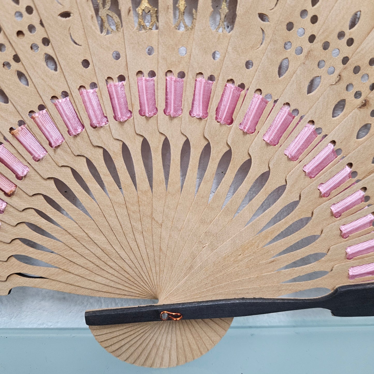 Vintage Wooden Fan