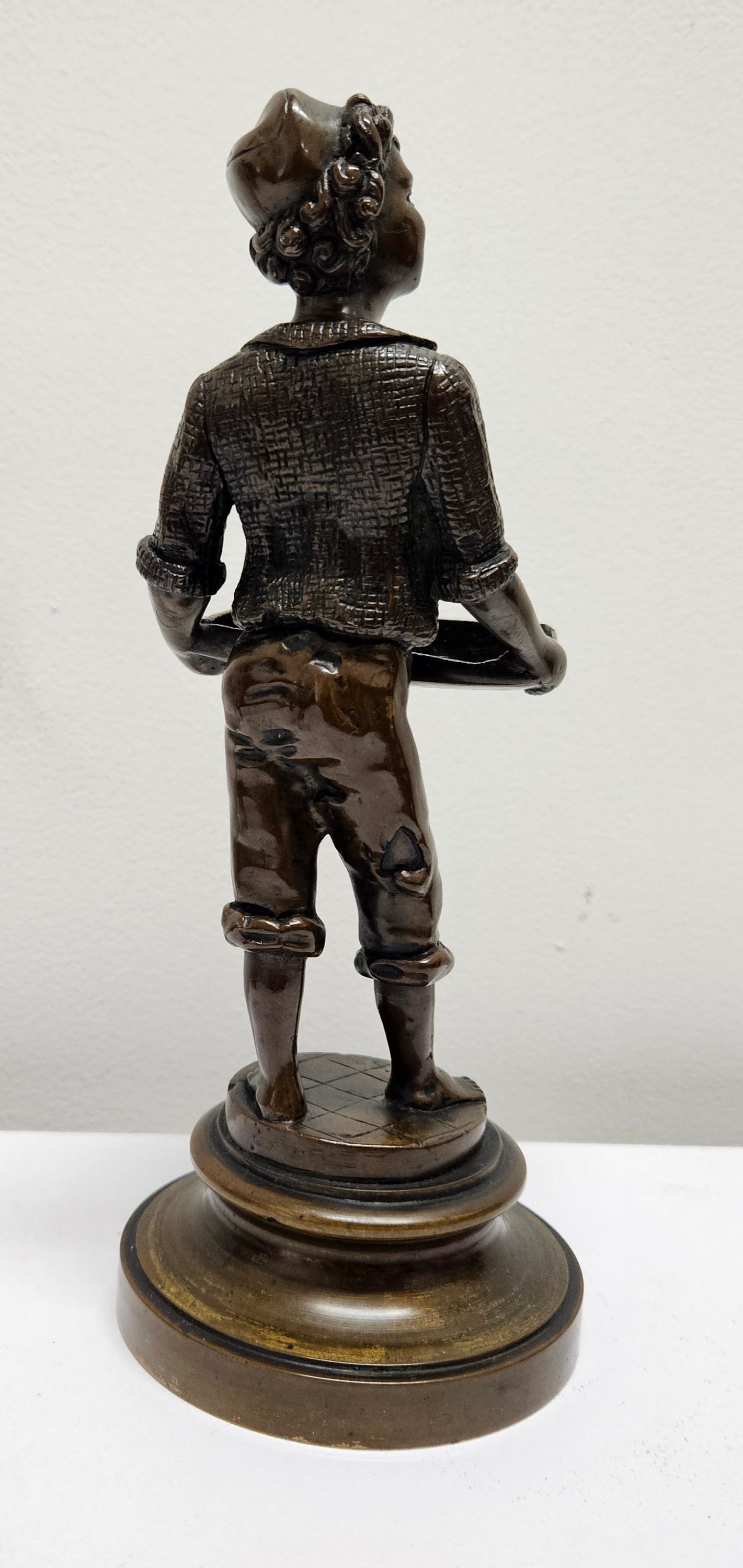 Victorian Bronze Figure 'Market Seller'