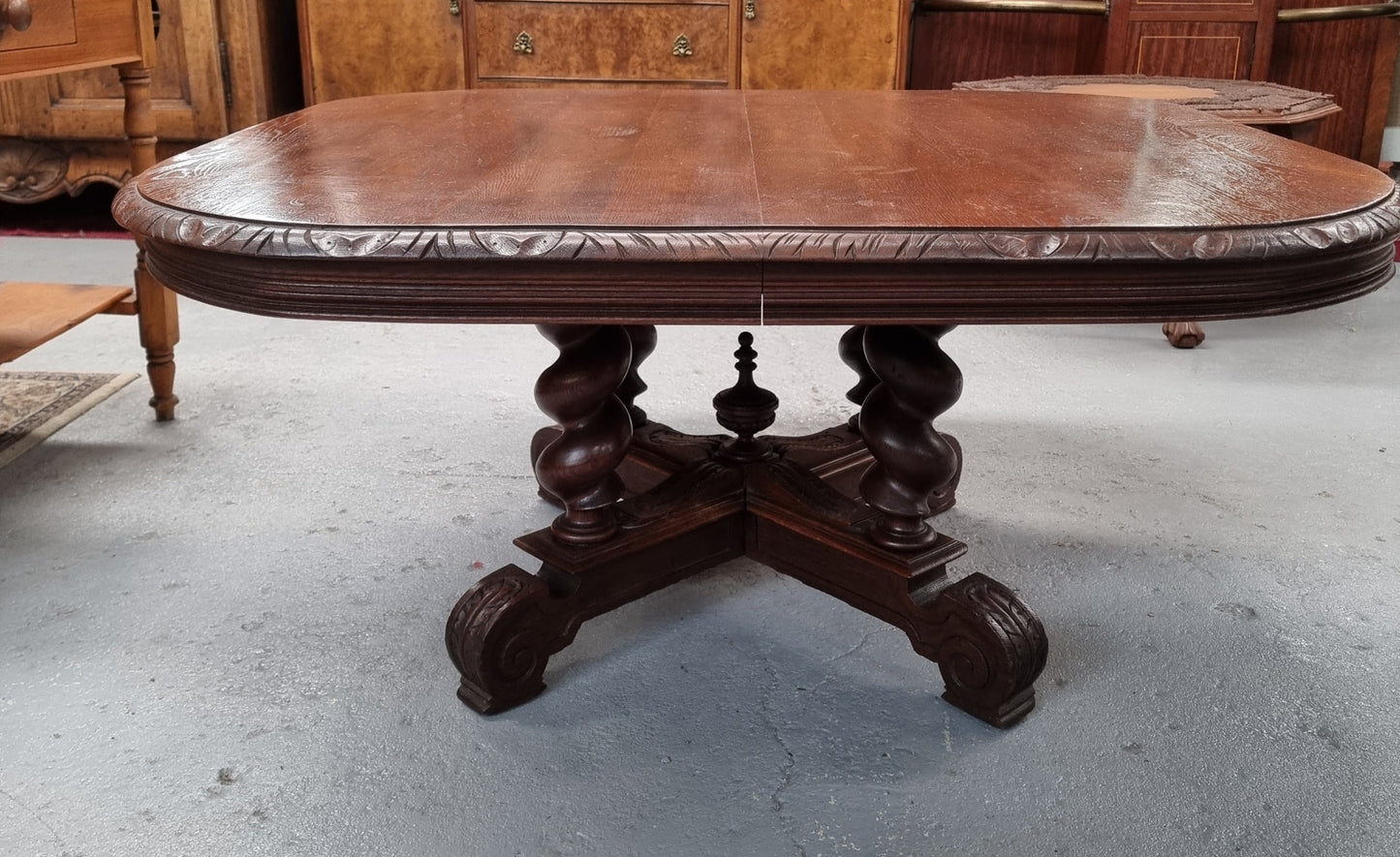 Stunning Converted French Oak Coffee Table