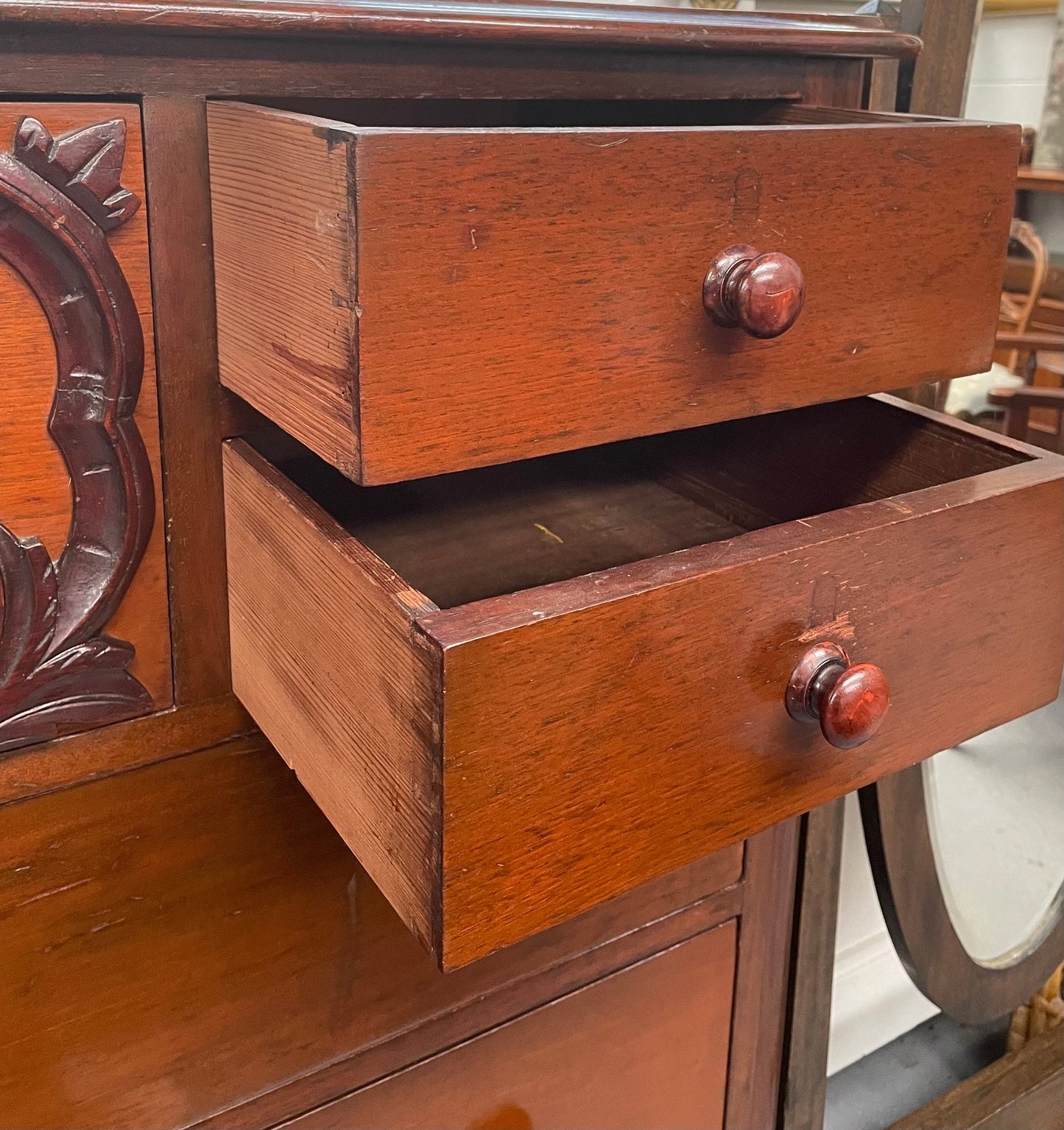 Late Victorian Cedar Chest of Drawers