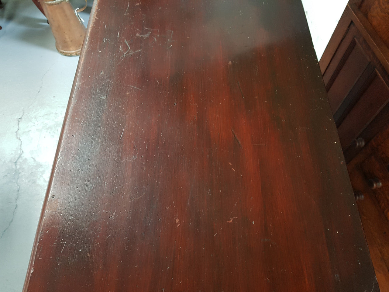 Victorian Cedar Chest Of Five Drawers