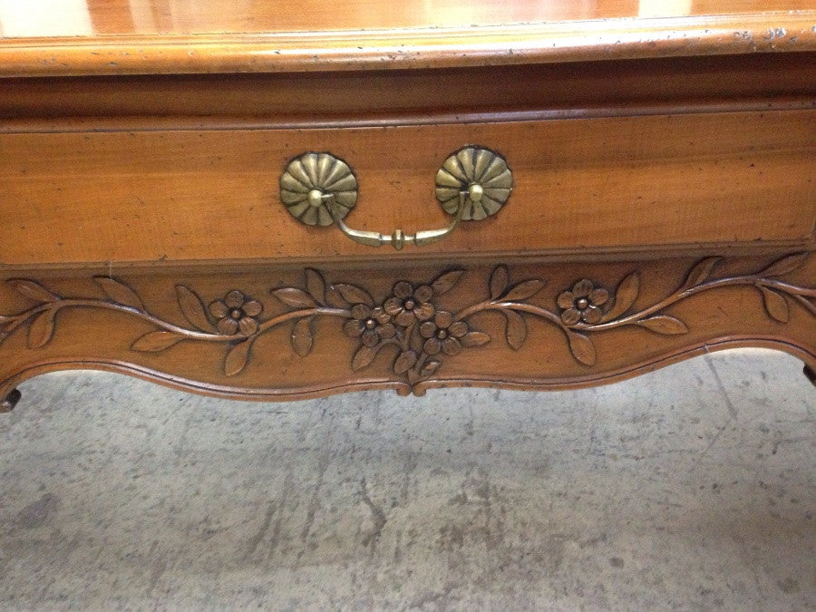 French Cherrywood Console Table