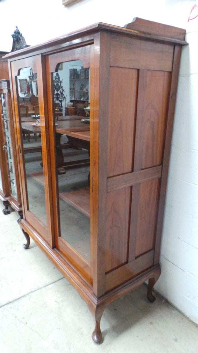 Arts And Crafts Black Wood Cabinet