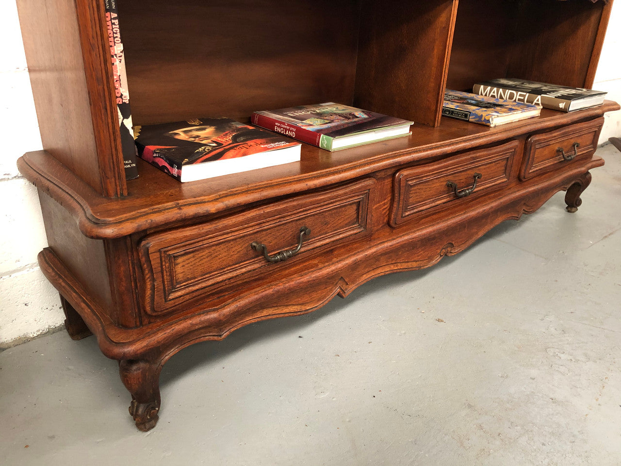 Beautiful French Oak Bookcase