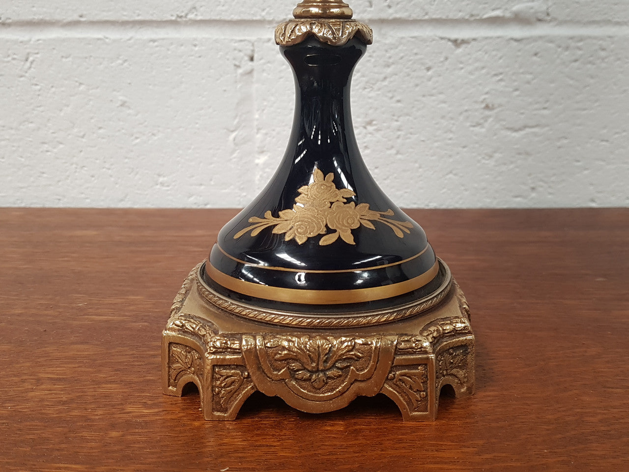 Vintage Sevres Style Hand Painted Vase