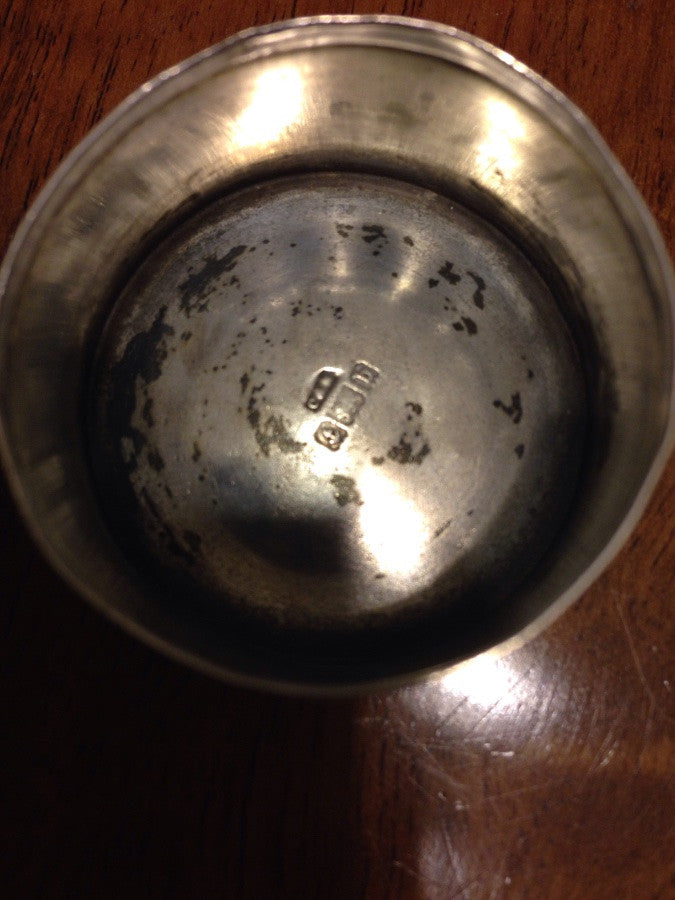 English Silver Trinket Box