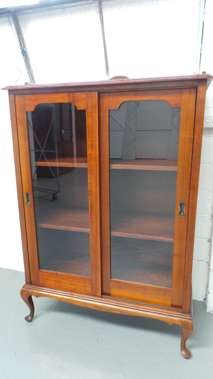 Arts And Crafts Black Wood Cabinet