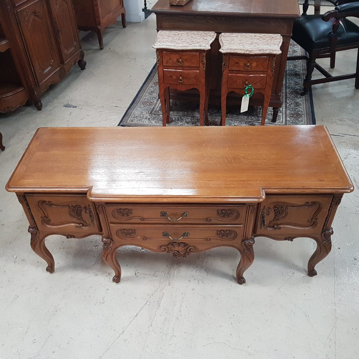 French Louis XV Style TV Cabinet
