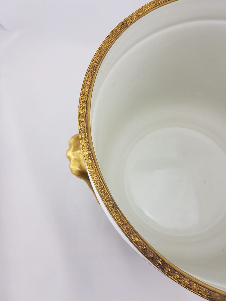 Floral Porcelain Jardiniere