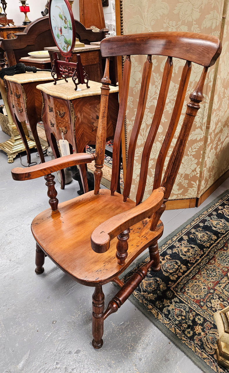 Australian Blackwood Colonial Smokers Chair