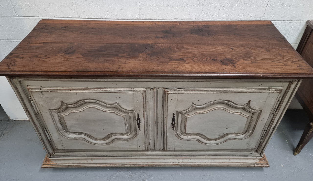 French Late 18th Century Painted Two Door Sideboard