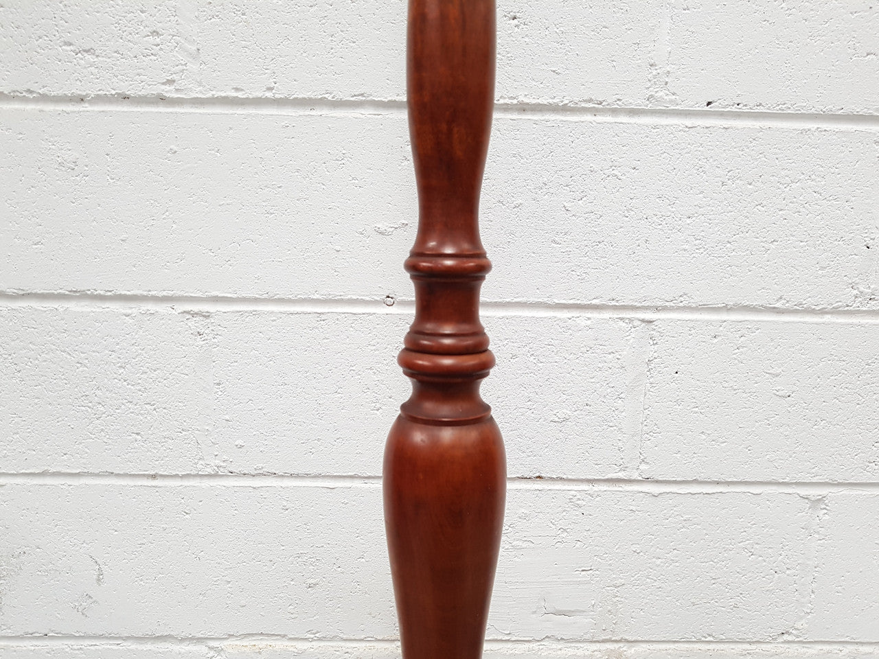 Antique Oak Standard Lamp