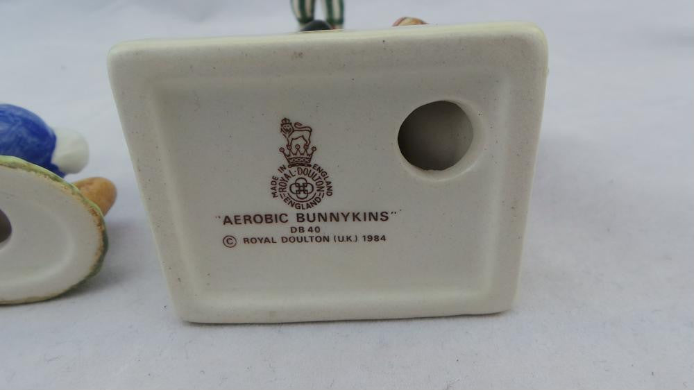 Collection Of Royal Doulton Bunnykins Figurines In Mint Condition