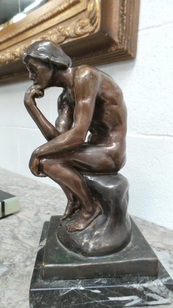 Antique Bronze Male Statue