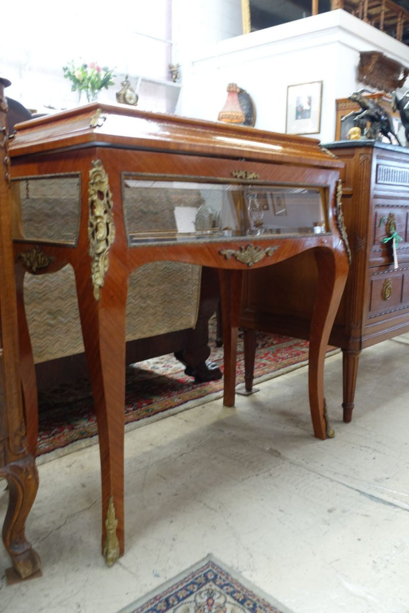 Louis XV Style Curio Display Cabinet