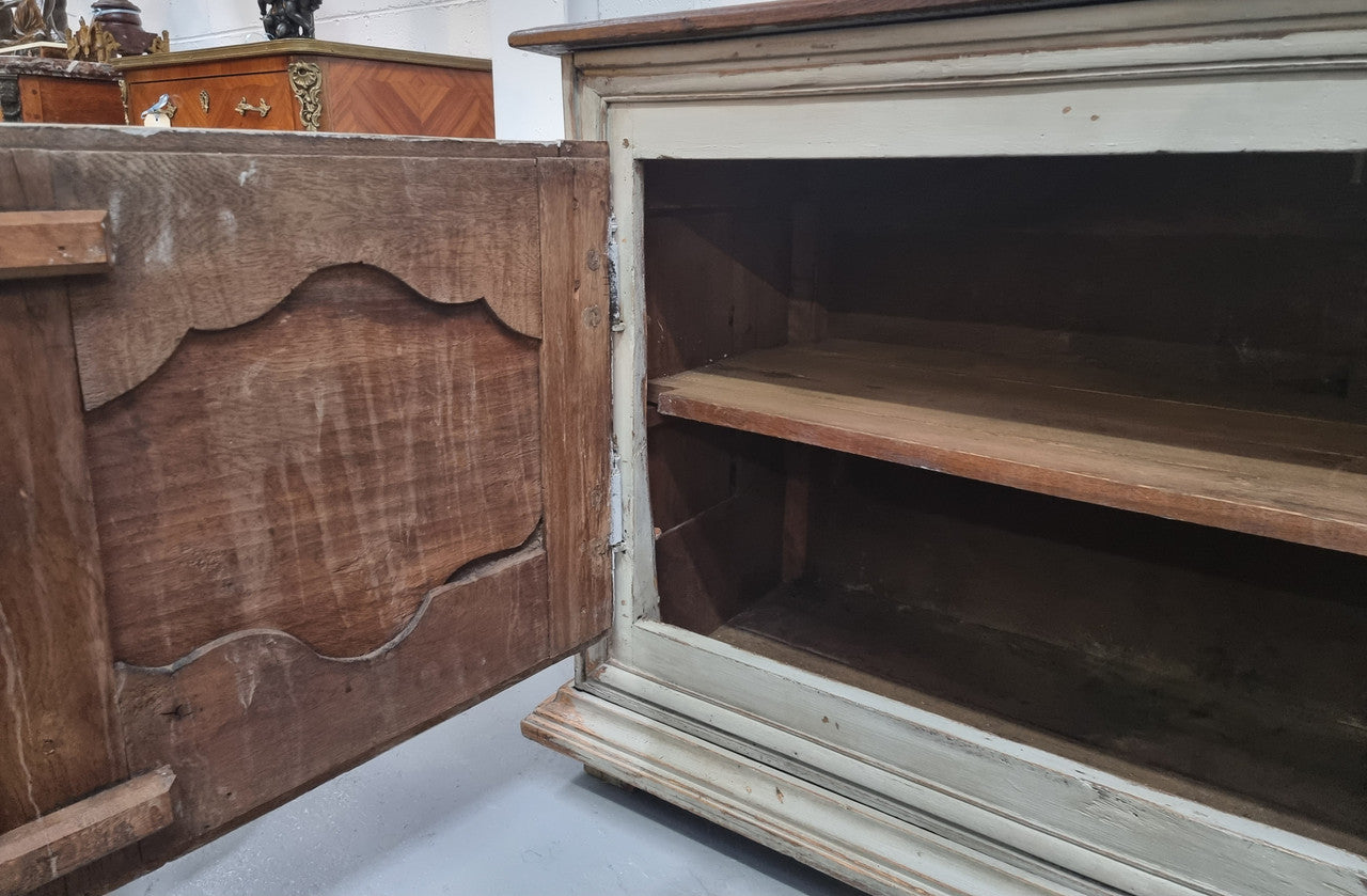 French Late 18th Century Painted Two Door Sideboard