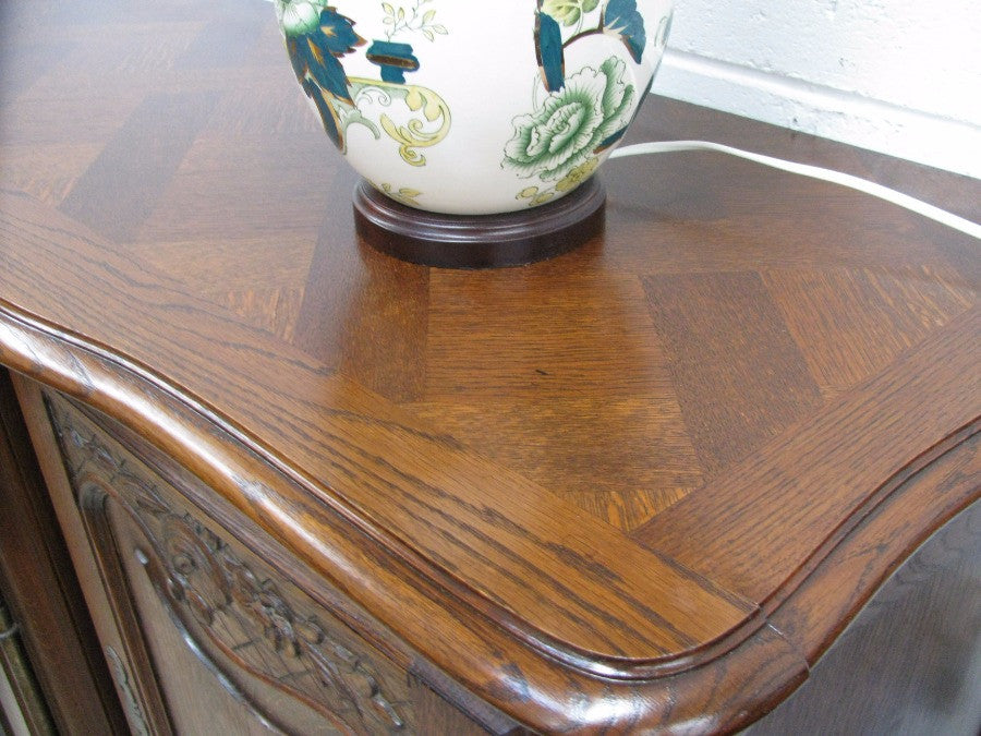 Beautiful French Oak Sideboard-1