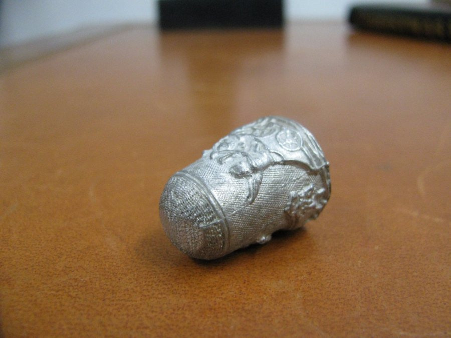 Antique Silver Plated Thimble