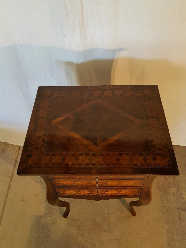 Antique Continental Bedside Cabinet