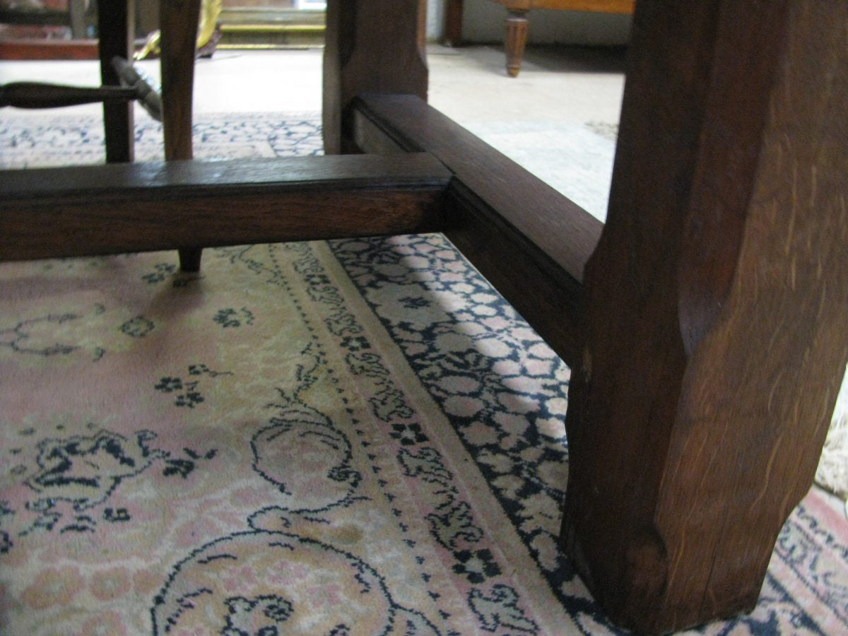 Large French Oak Farmhouse Table