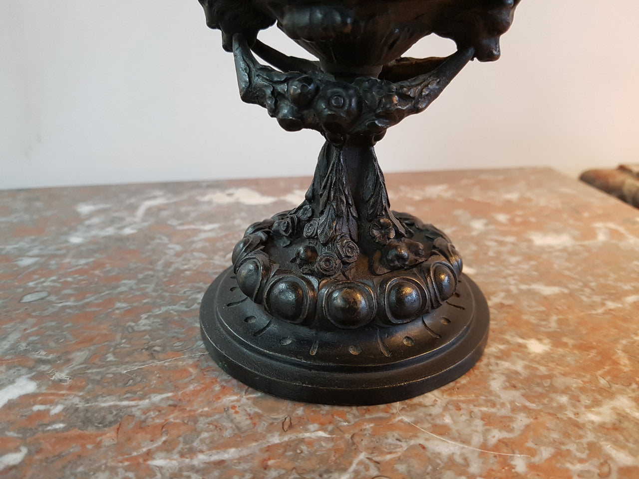 Victorian Bronze Wine God