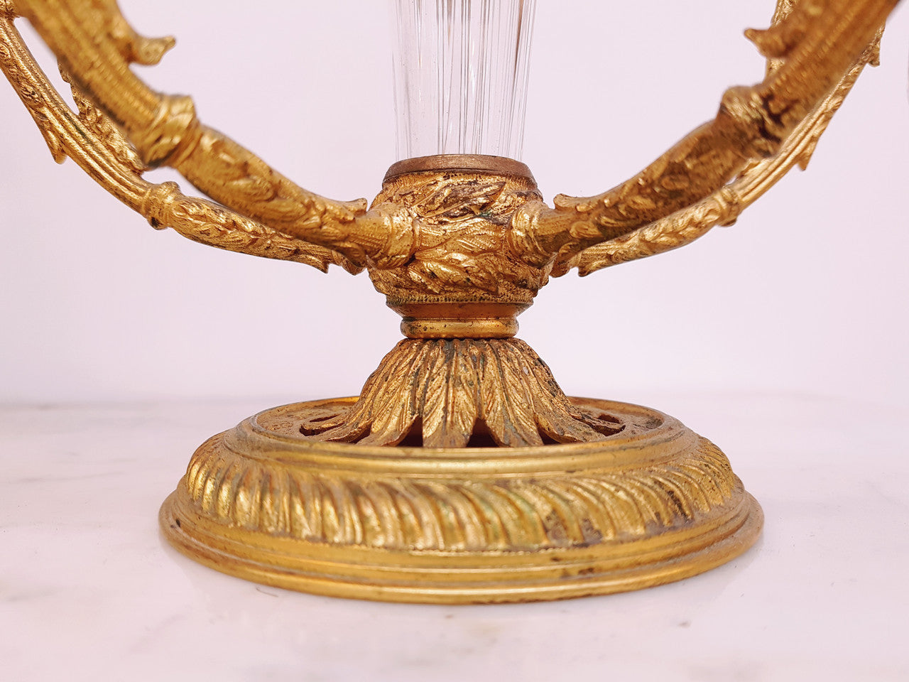 Antique French Empire Gilt Epergne