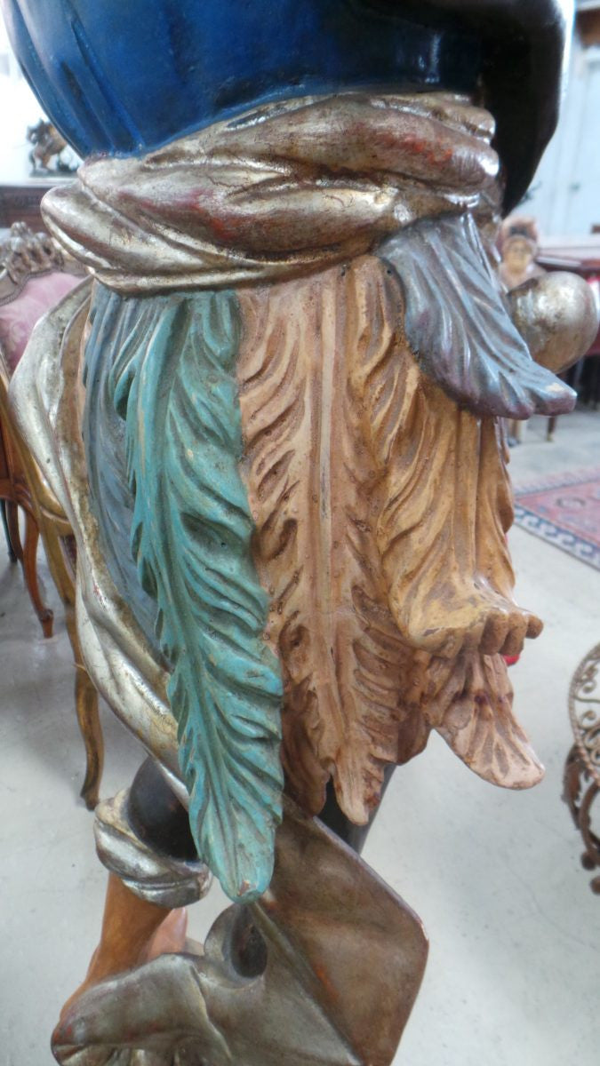 Fabulous Blackamoor Floor Lamp