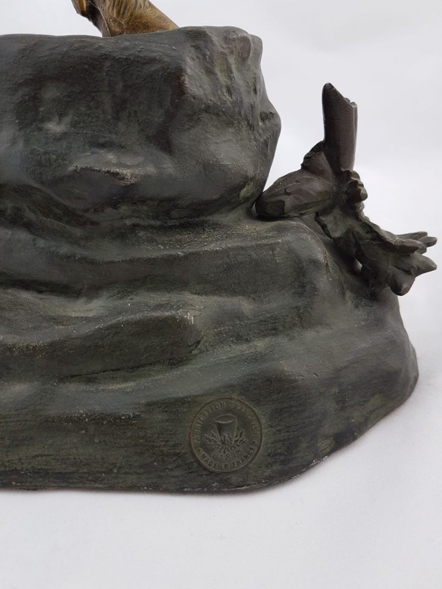French 19th Century Stag Statue
