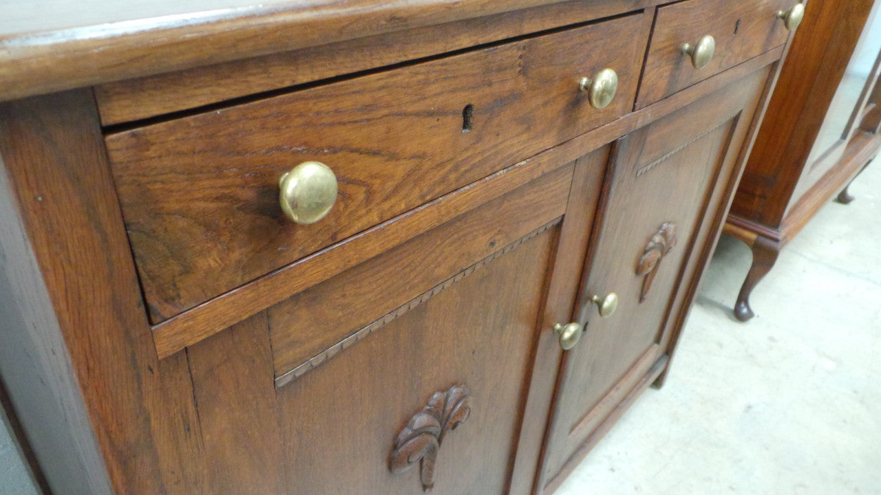 Stunning Early 19th Century French Oak Sideboard For Sale At Moonee Ponds Antiques