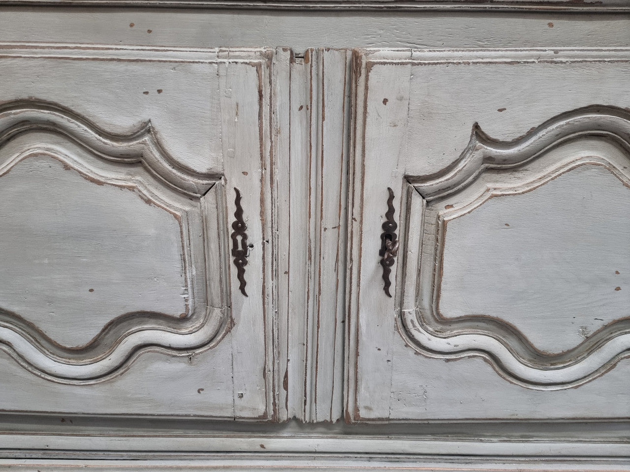French Late 18th Century Painted Two Door Sideboard