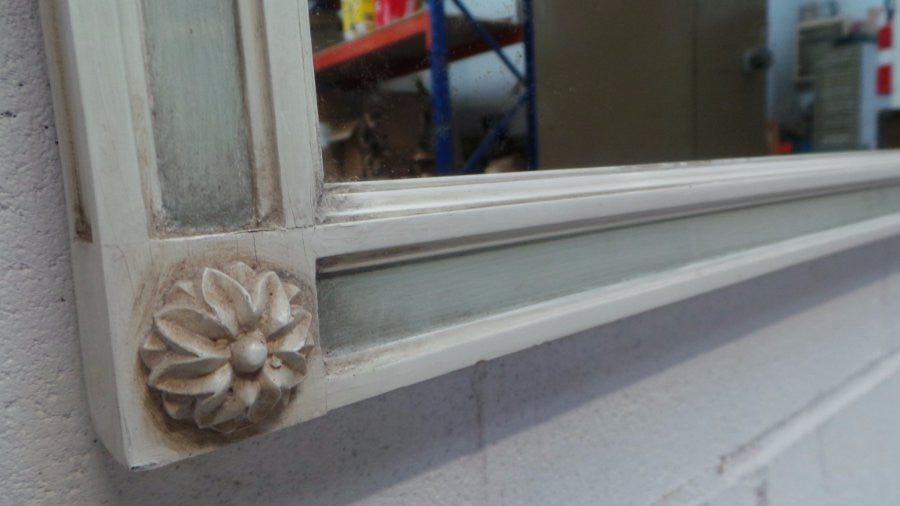 French Painted Mirror