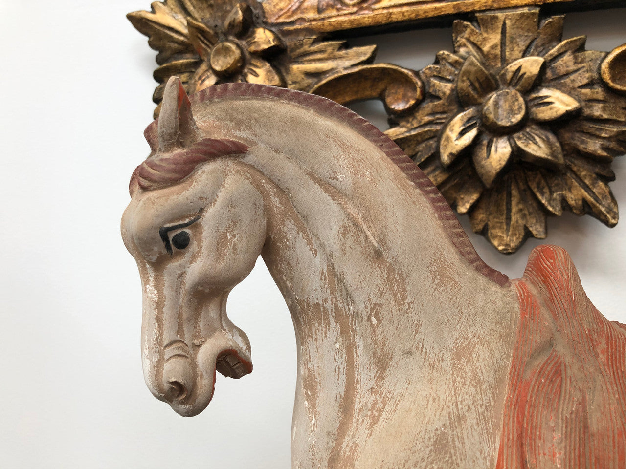 Detailed terracotta copy of Tang Dynasty horse. In good original condition.