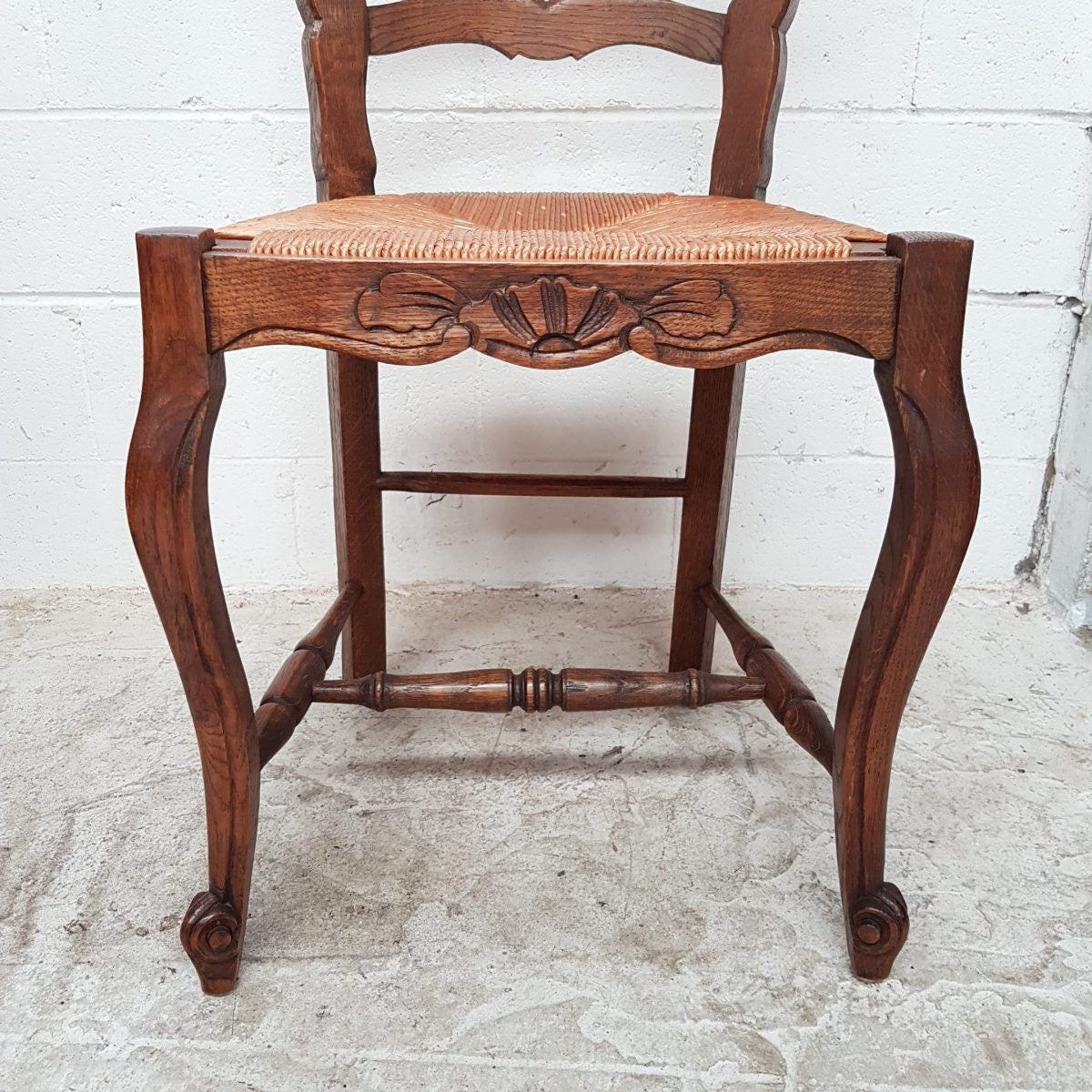 Set of Six French Dining Chairs-1