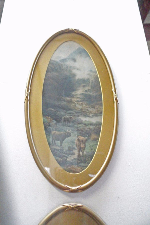 Pair Of Edwardian Lithographs