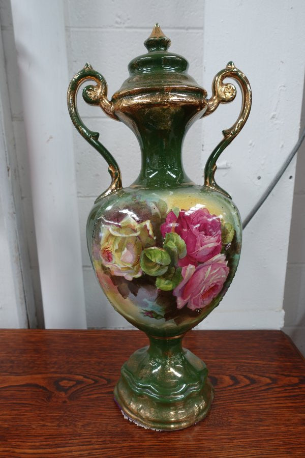 Antique Hand Painted Vase