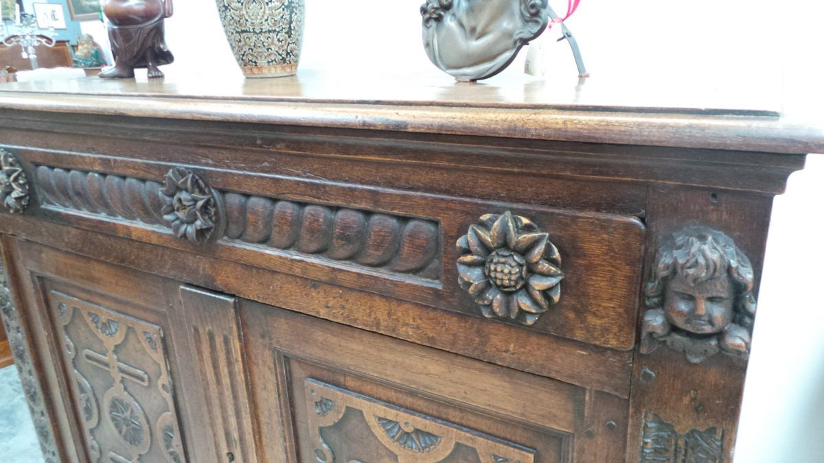 French Carved Sideboard