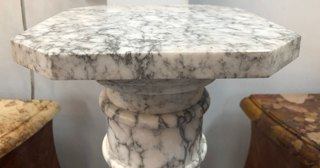 Antique Marble Pedestal