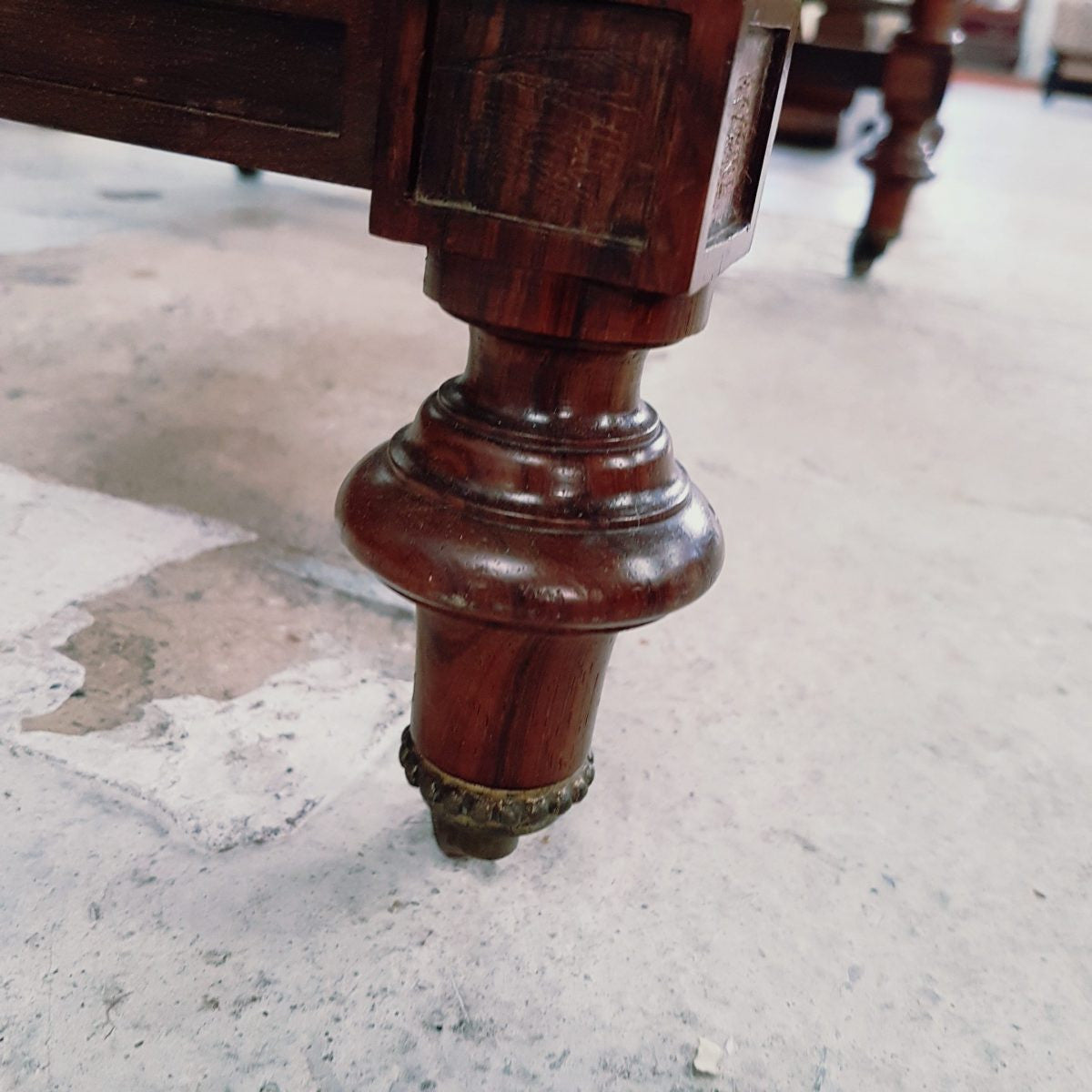 French 19th Century Rosewood Console Table