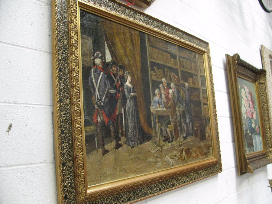 Lovely Framed Oil Painting