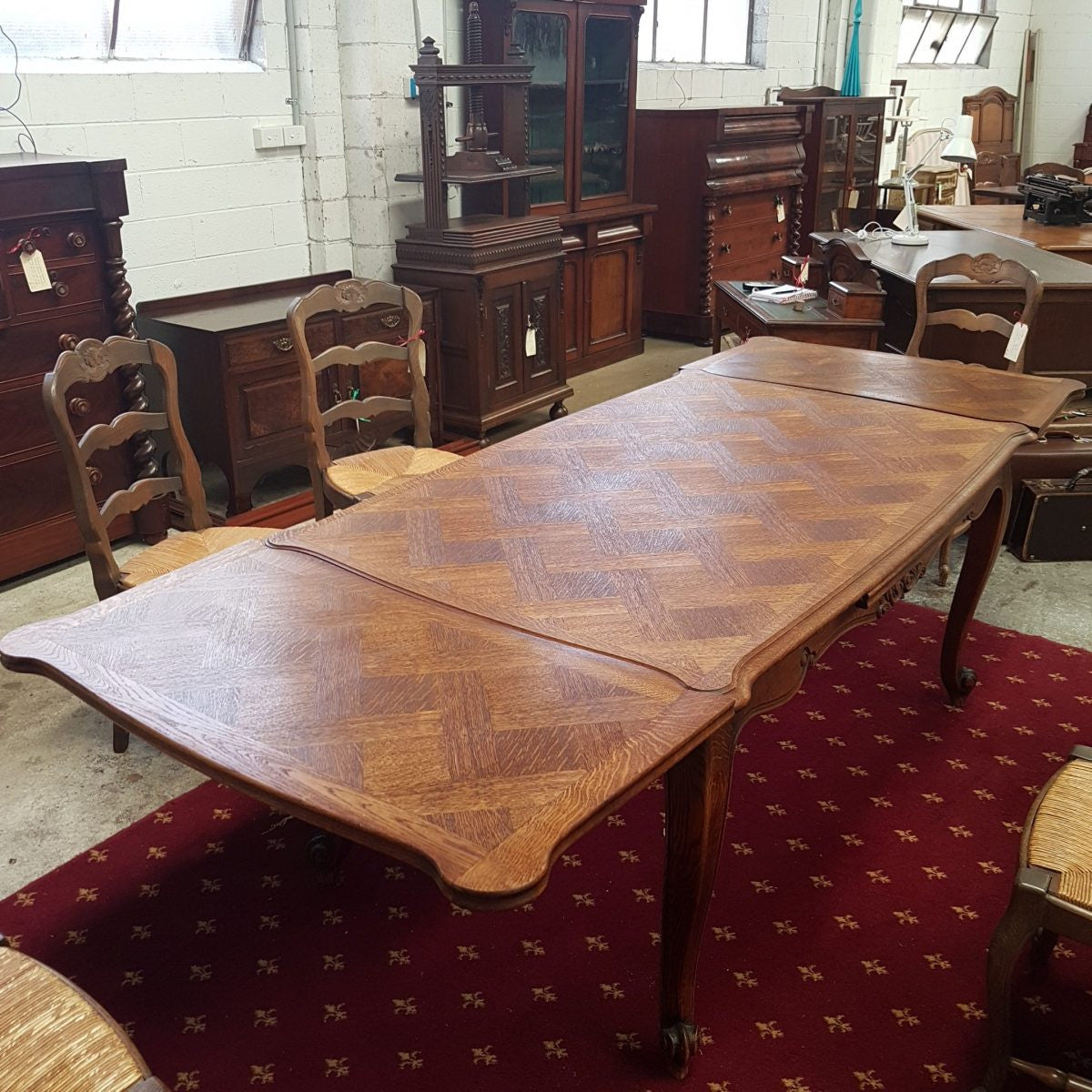 French Dining Extension Table