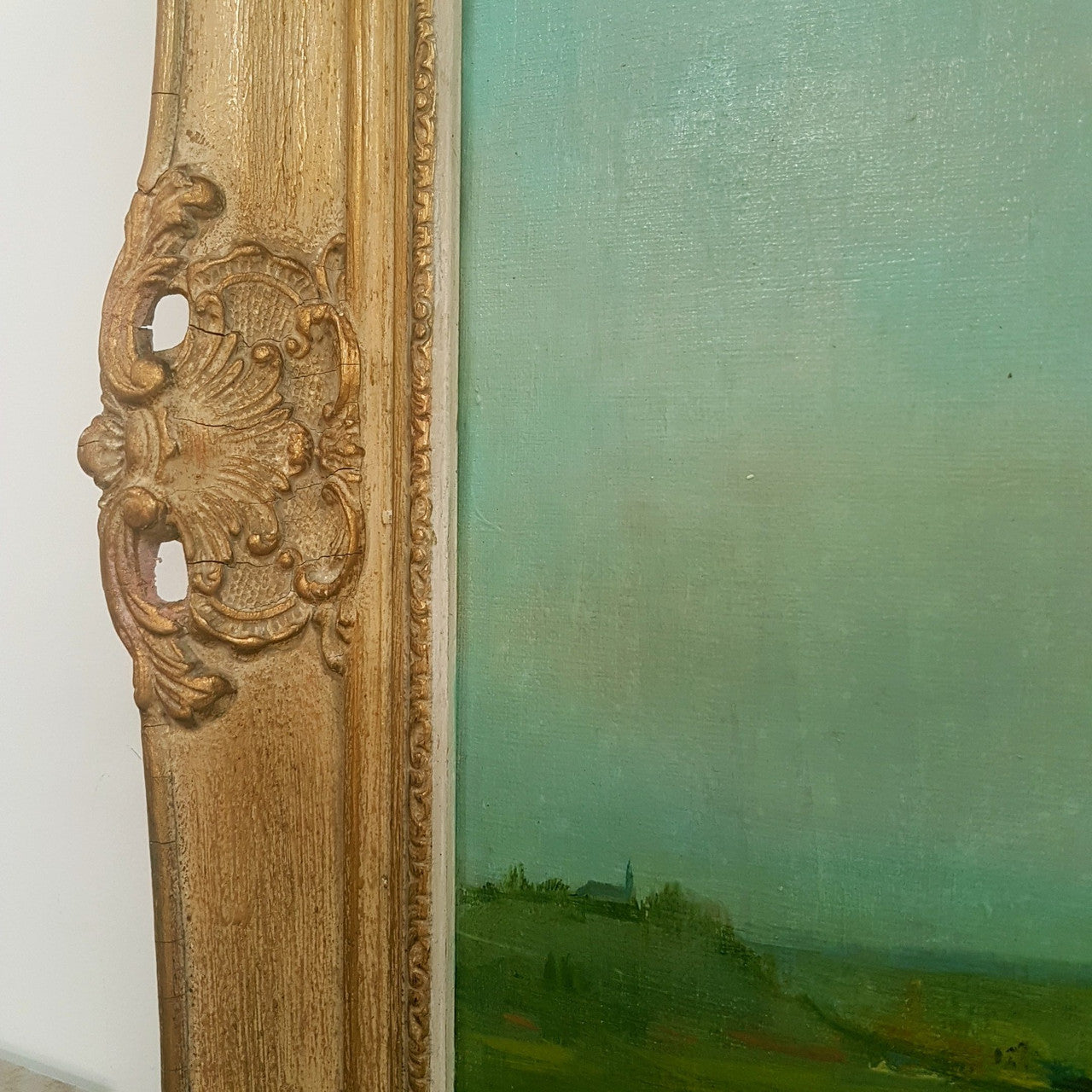 Stunning French Framed Oil On Canvas By Belgian Artist (Staf Stientjes)