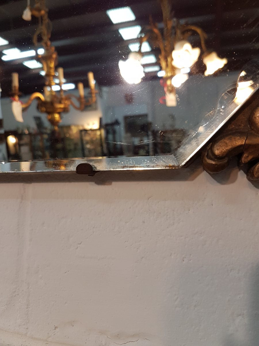 Art Deco Hanging Wall Mirror