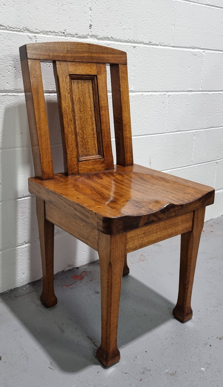 Australian Blackwood Arts & Crafts Hall Chair