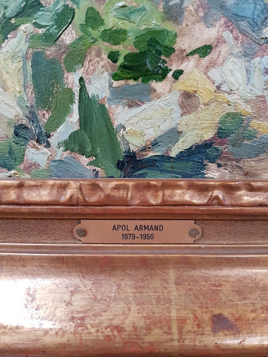 French Landscape Oil Painting