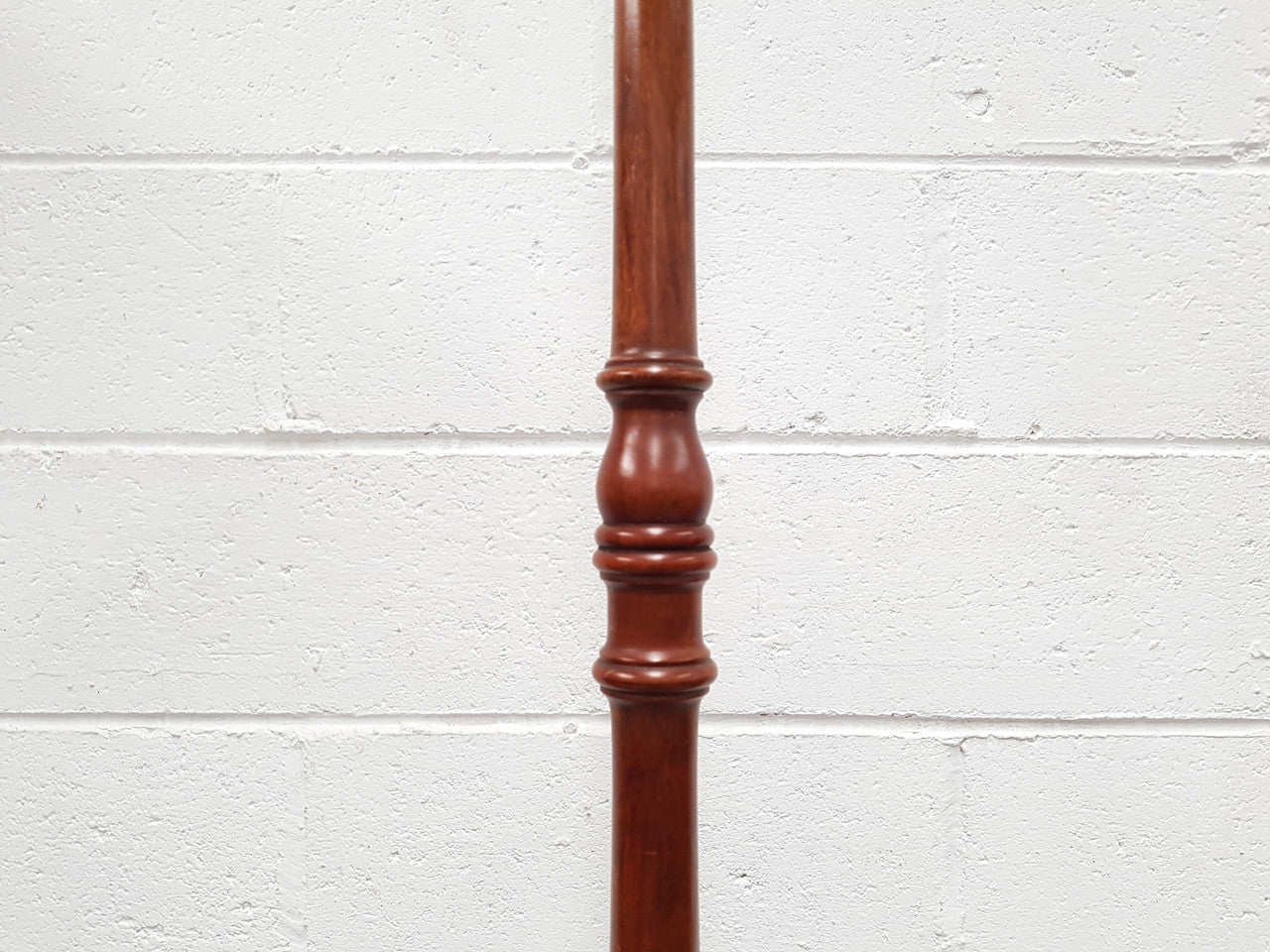 Antique Oak Standard Lamp