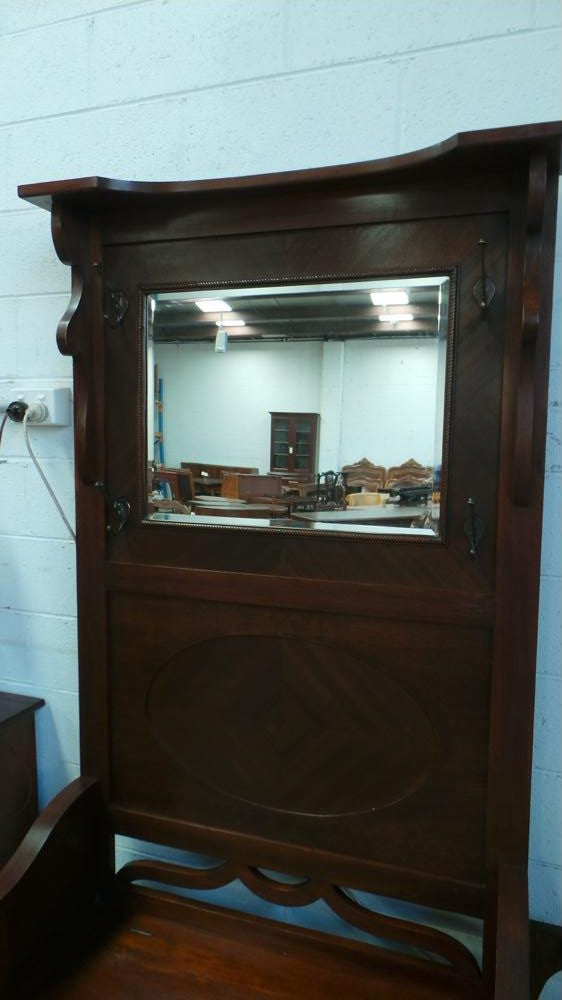 Antique Walnut Hall stand